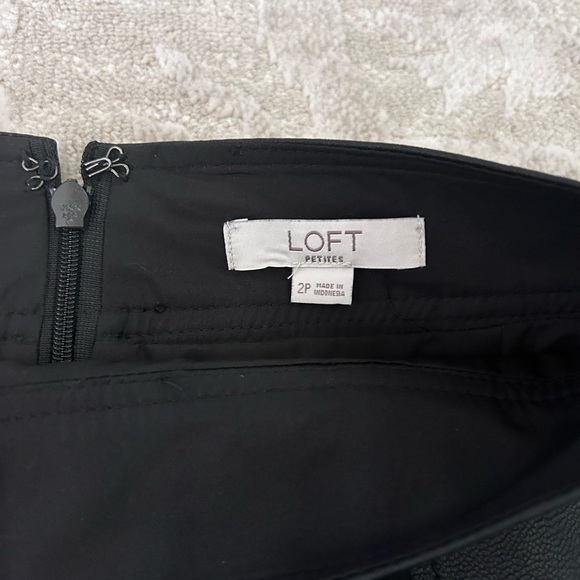 Leather & Suede Loft Skirt - Picture 2 of 2